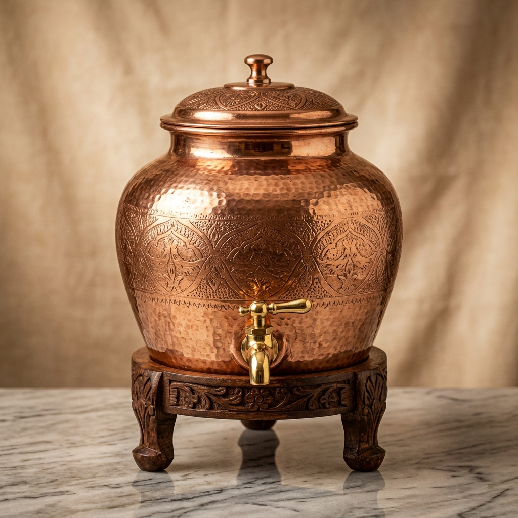 Copper Water Matka