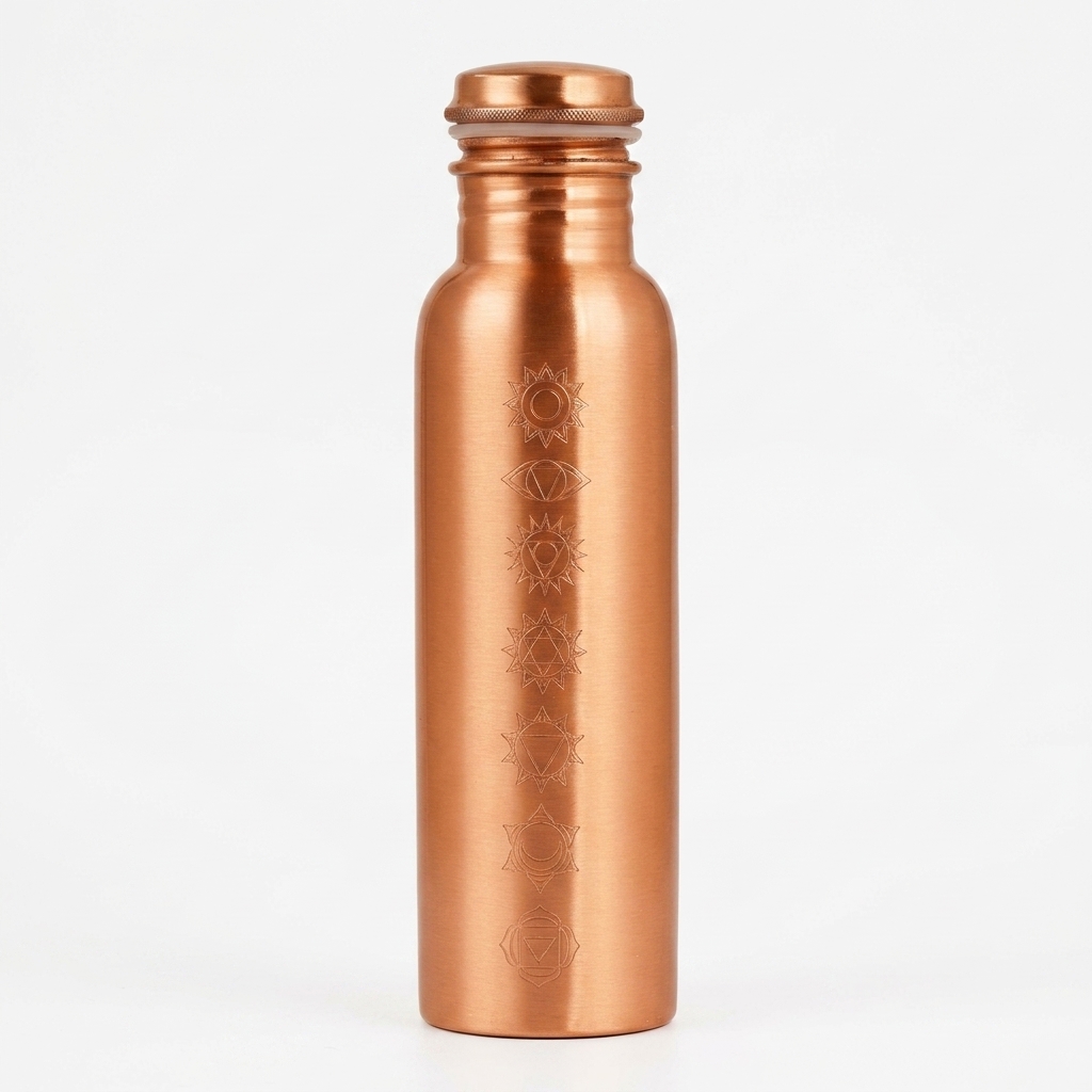 Seven Chakra Copper Bottle thumbnail 10